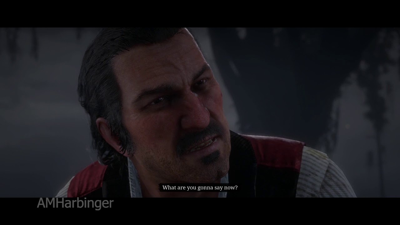 Red Dead Redemption 2 &mdash; Датч убивает Анджело Бронте