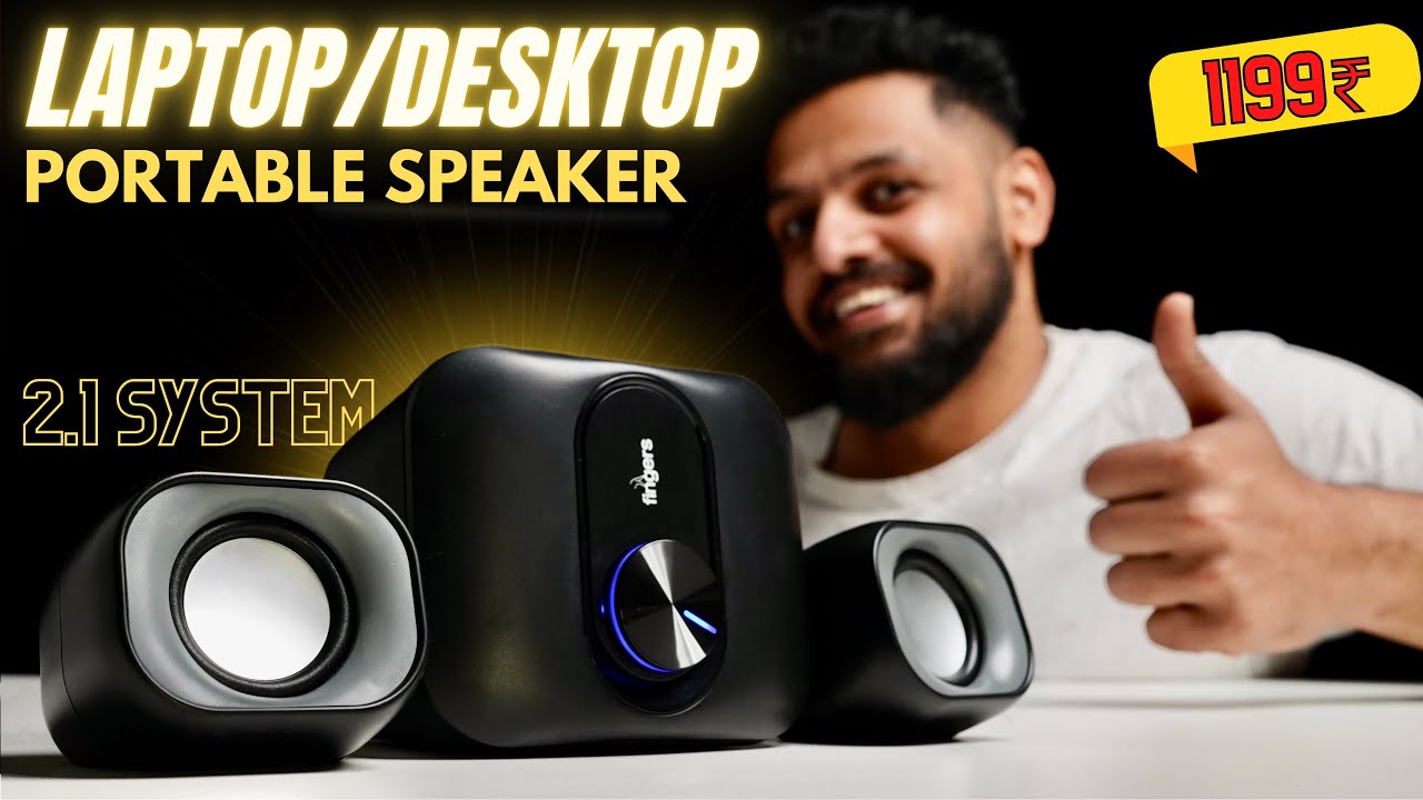Best Desktop/Laptop Speaker - FINGERS stereobeats 2.1 unboxing & Review⚡️