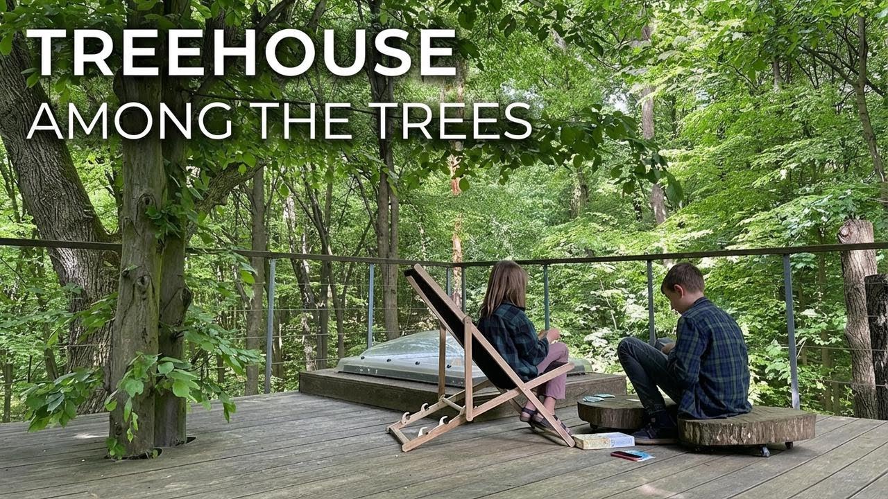 (Almost) a Treehouse! Spontaneous Home Tour From Our Trip