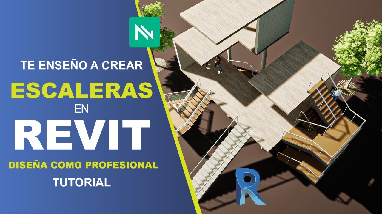 ESCALERAS EN REVIT  | Diseña y ajusta PRO tutorial | FÁCIL Y RÁPIDO