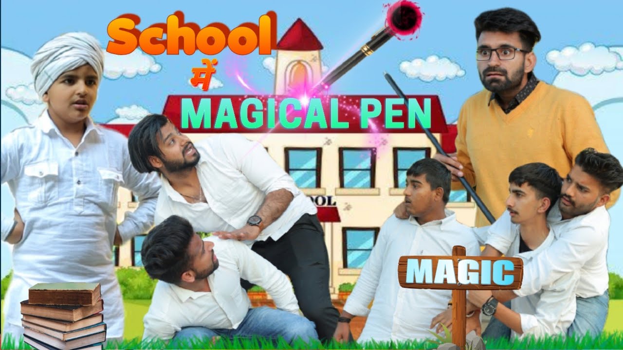MAGICAL PEN in SCHOOL !!  @THEBLACKHEAVEN@LovishArnaicha