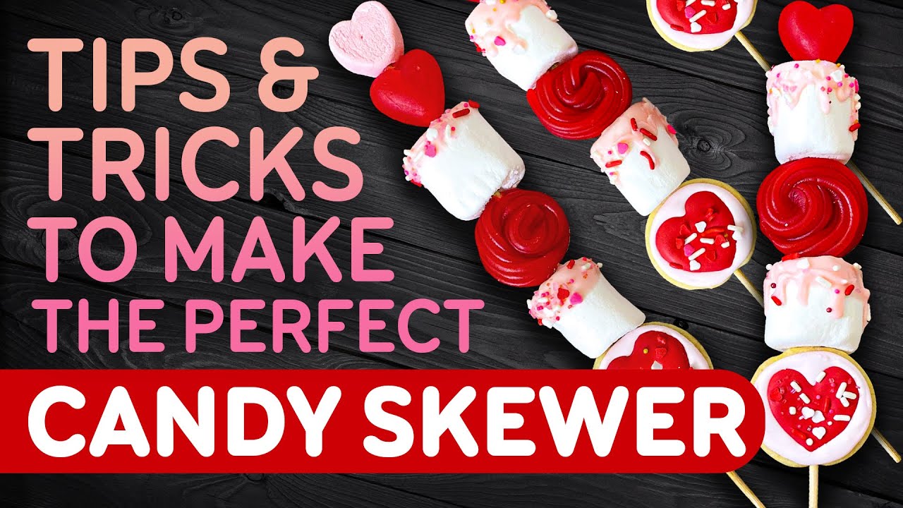 How To Make Heart Shaped Candy Skewer | We Heart Cake