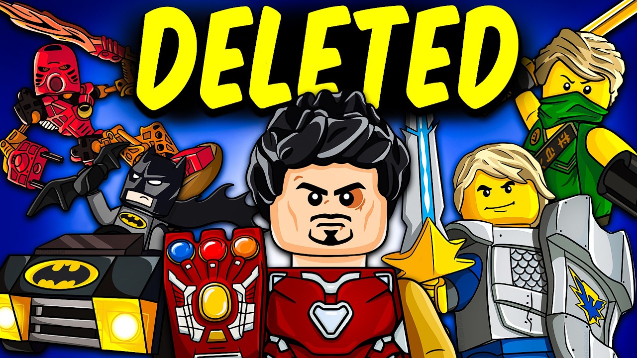 Игры LEGO, стертые из истории...
