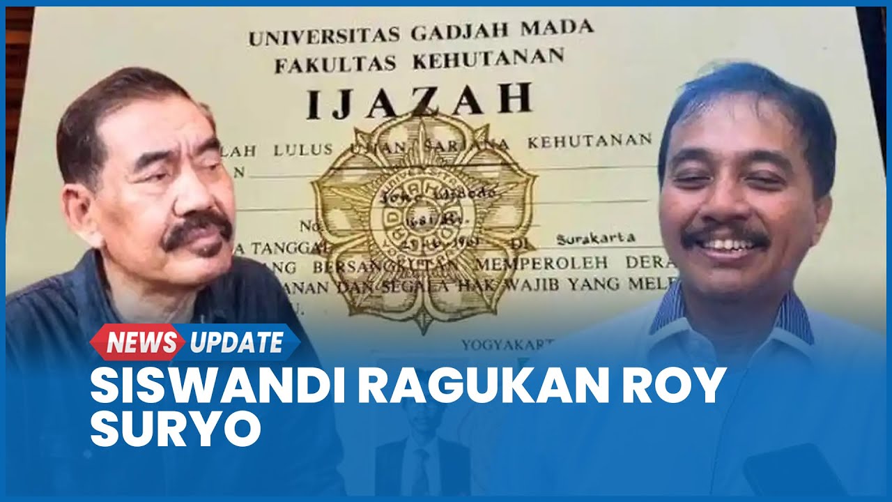 Brigjen Pol Purn Siswandi Ragukan Kapabilitas Roy Suryo Tuding Ijazah Jokowi Palsu