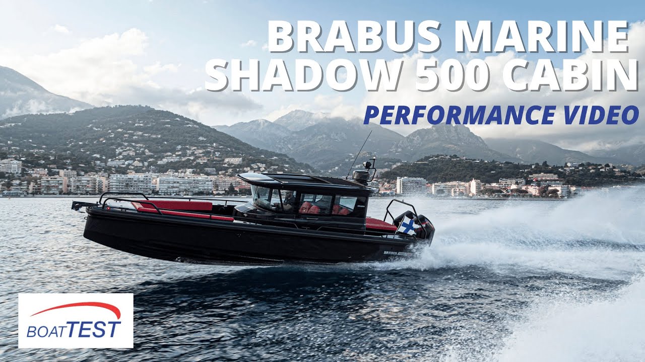 Brabus Marine Shadow 500 Cabin (2021) — тестовое видео