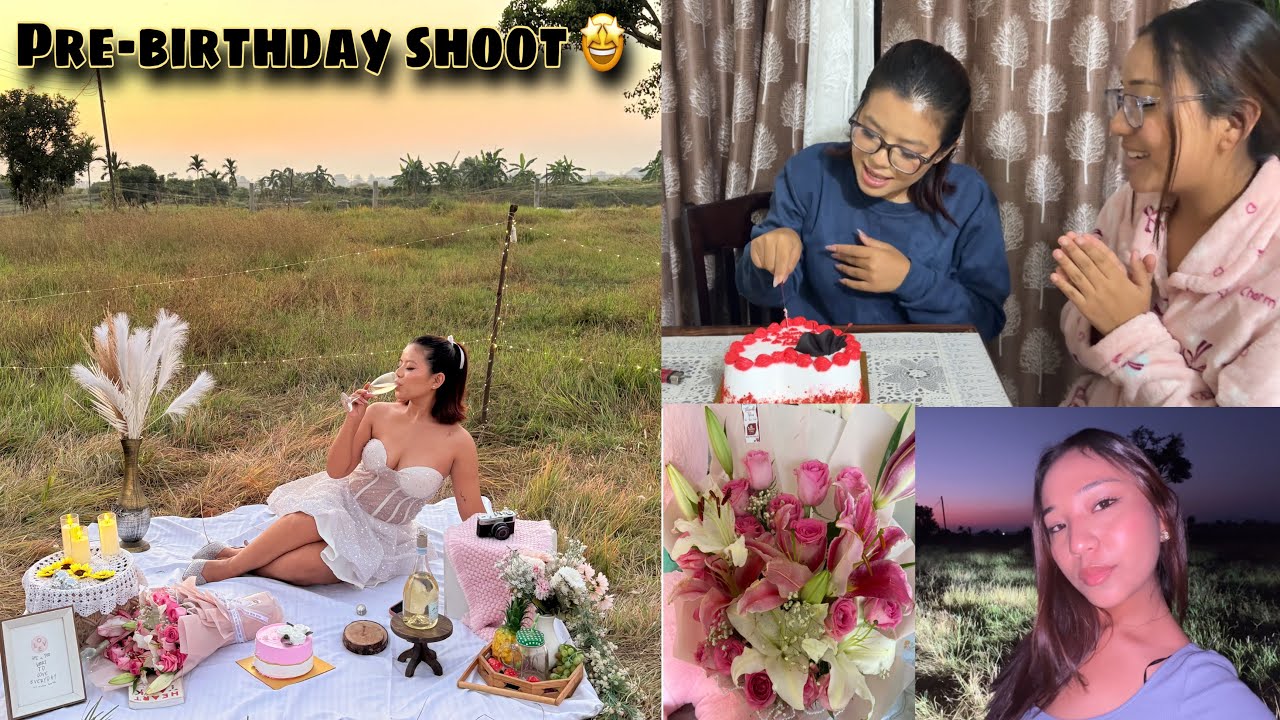 @czzlingroynee &lsquo;s pre-birthday 🤩 || BABAL SHOOT + CELEBRATION 🥳❤️