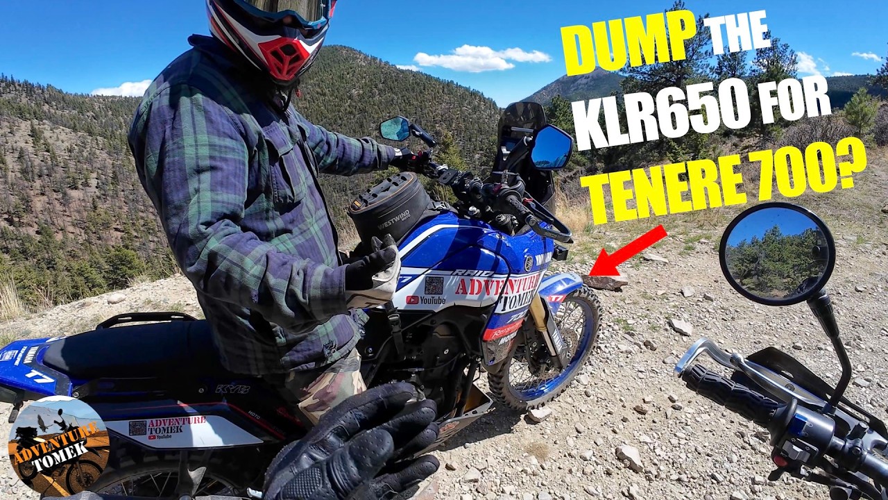 Дайте райдеру на KLR650 протестировать мой Tenere 700&hellip; Вот его реакция.