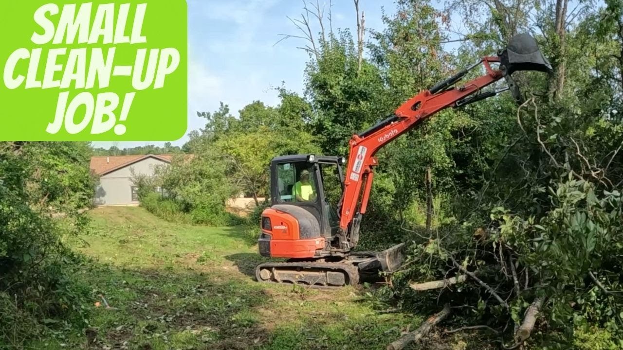 Small clean-up job in Johnstown, Ohio