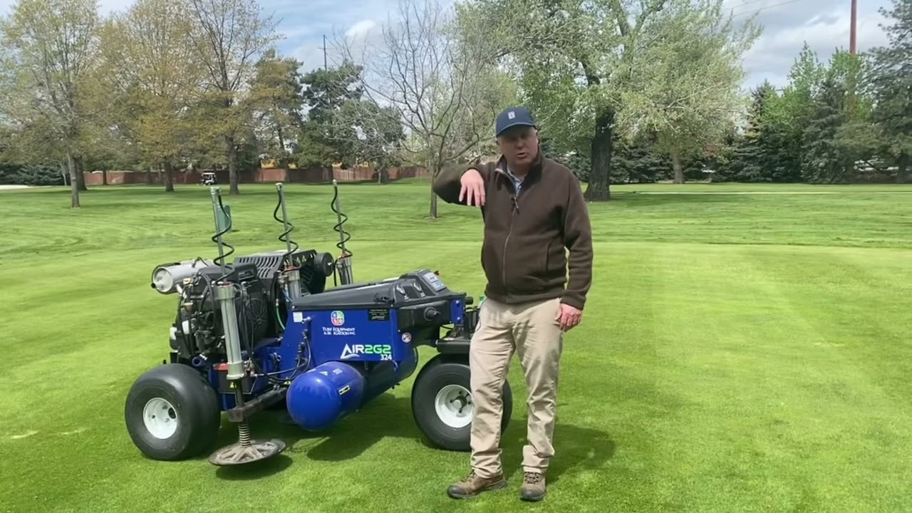 HCC Grounds - Air 2G2 Aerating Greens