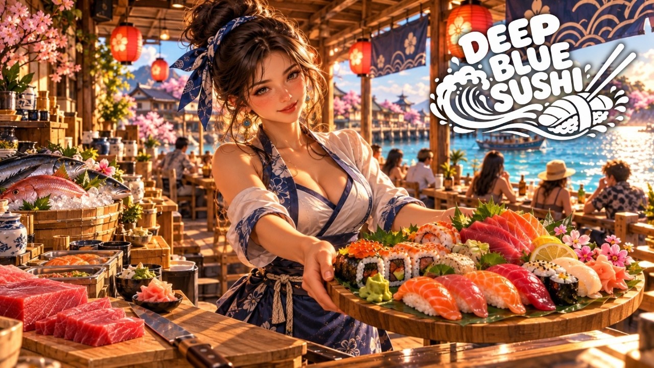 Deep Blue Sushi 🍣  Long Gameplay - No Commentary