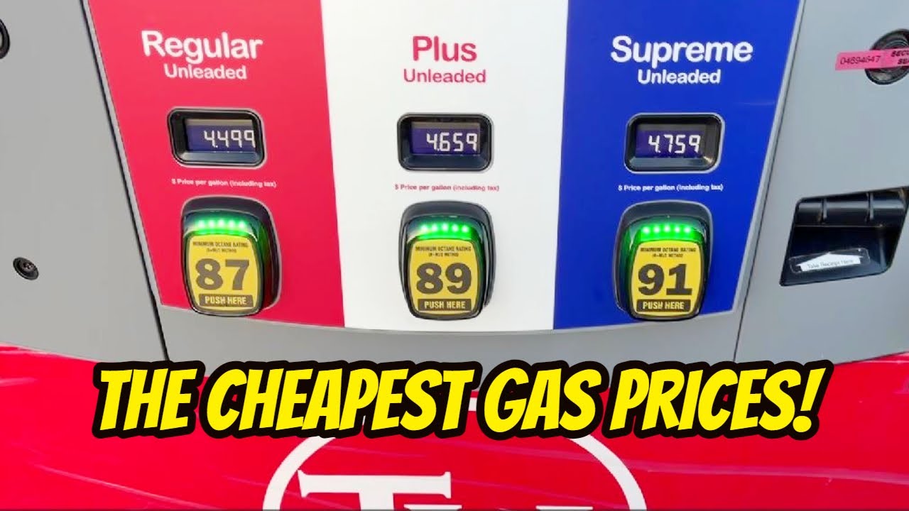 I Found The Cheapest Gas Prices In Town Using GAS BUDDY!