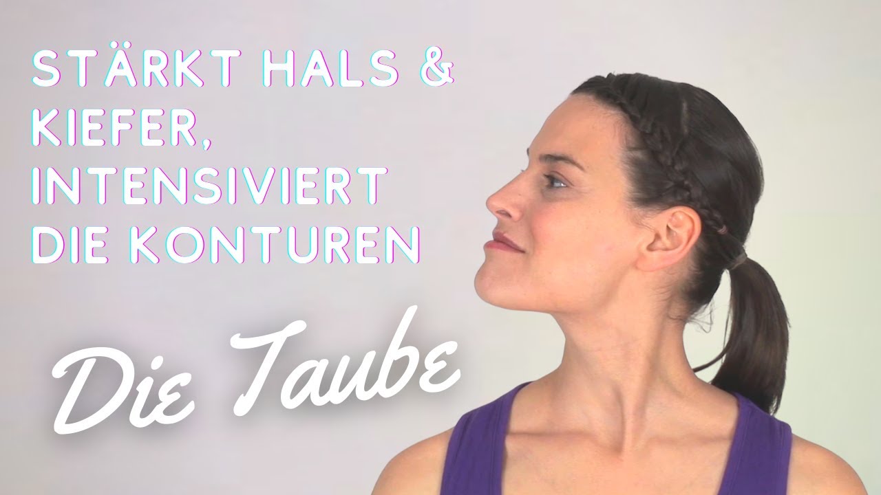 Für eine schöne Hals-Kinnkontur I Fitness für dein Gesicht