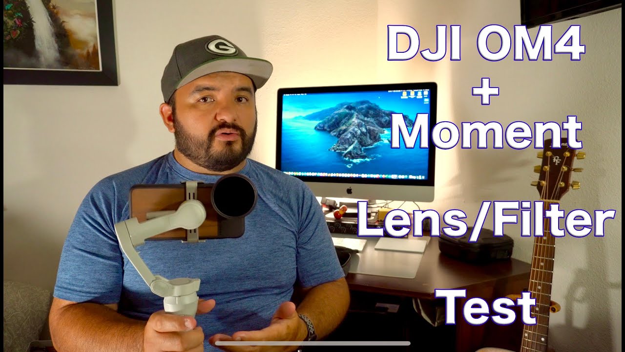DJI OM4 + объектив/фильтр Moment с iPhone Xs Max