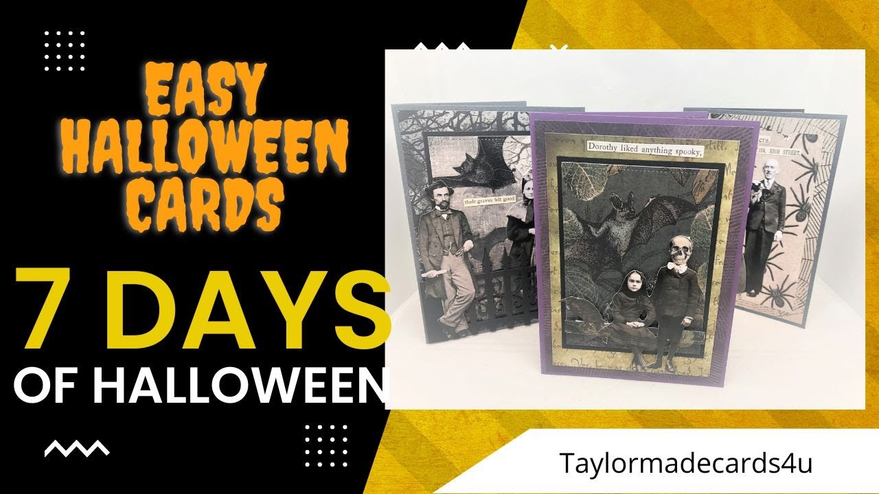Day 4 - Easy Halloween Cards for Beginners
