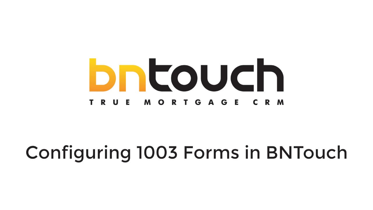 BNTouch 1003 Options: Field Comments + Consent Settings Tutorial
