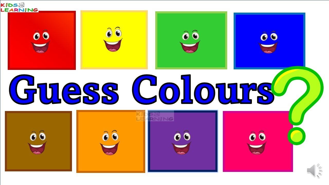 Colour quiz I Guess the colours I Colour guessing game #quiz #coloursquiz #coloursinenglish #colours