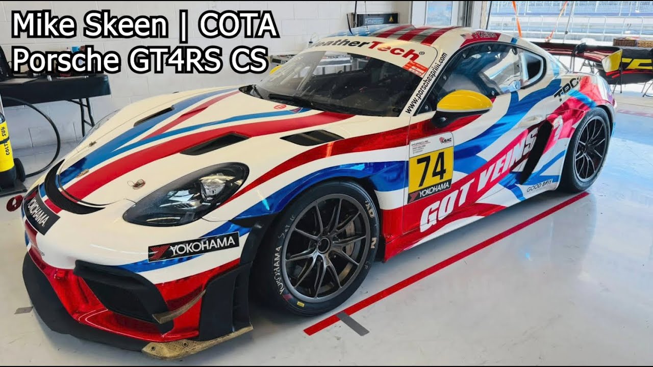 Mike Skeen: Cayman GT4RS CS at COTA