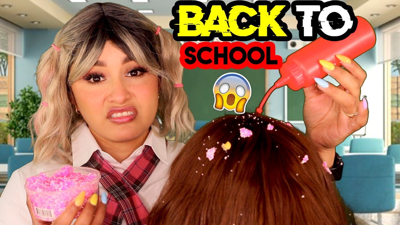 📚 Nueva ALUMNA 🤯 La NUEVA (y tóxica) MORRA de los PLUMONES ¡TE PEINA en el salón! 😰 I Ges ASMR
