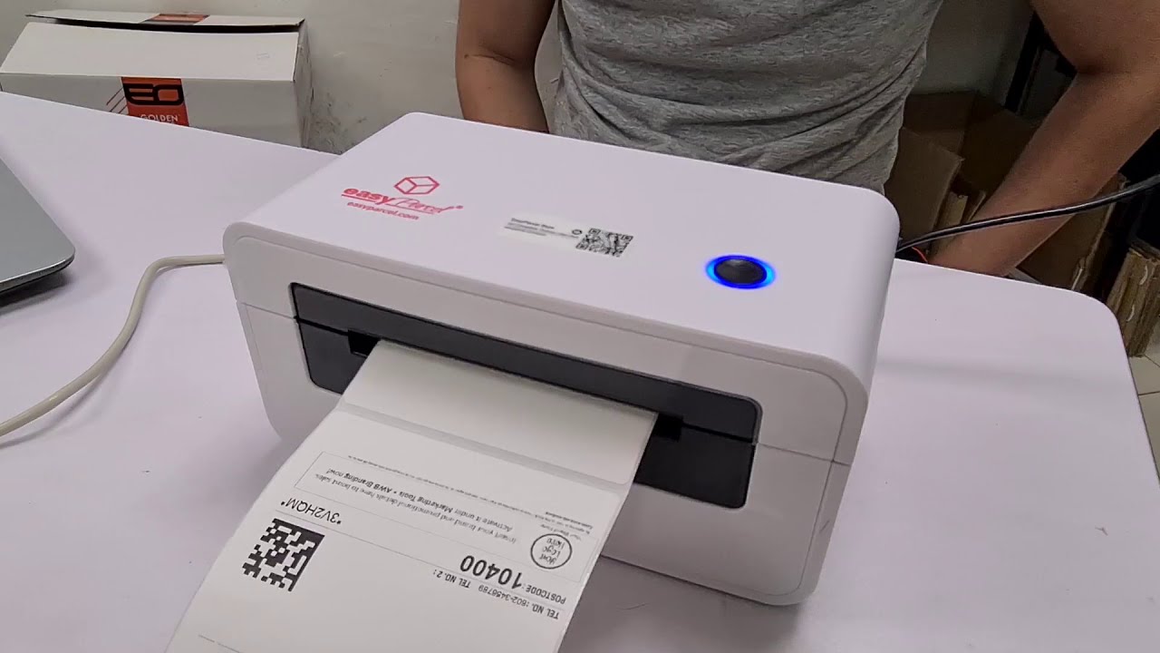 Sleek Thermal Printer Tutorial For WIndow Via EasyParcel