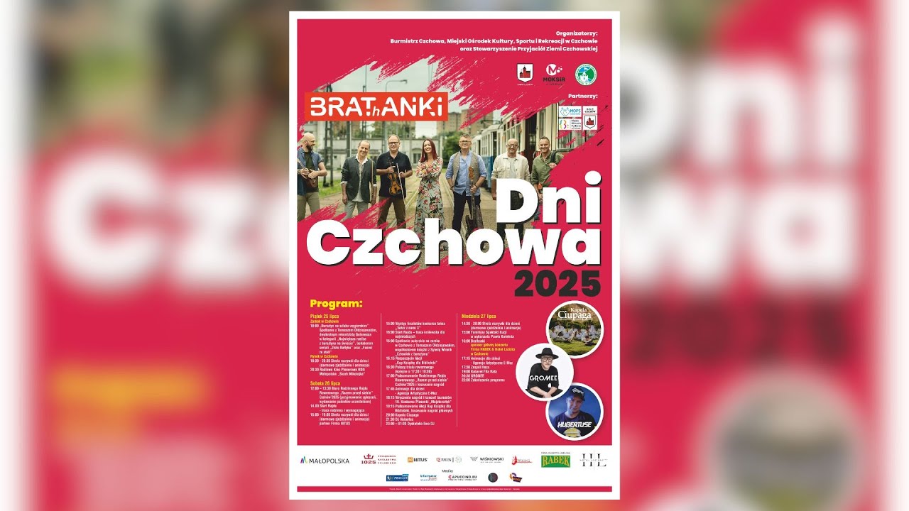 ZAPROSZENIE NA DNI CZCHOWA'2025