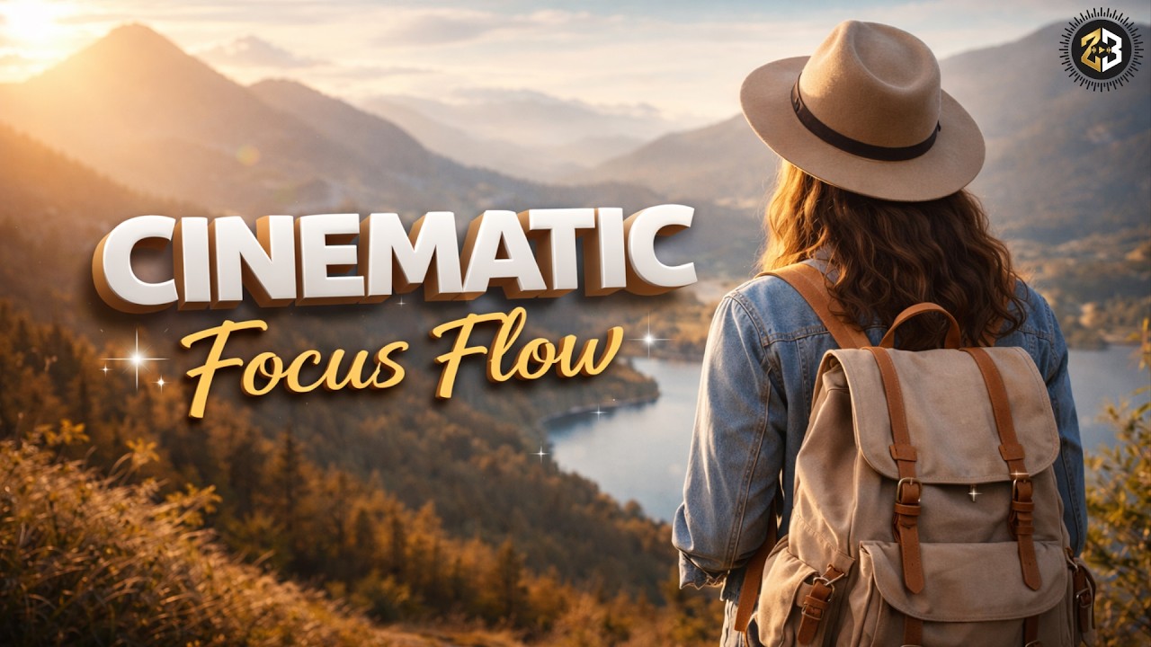 Cinematic Focus Flow | Aesthetic Travel Vlog Music for Peaceful Journeys