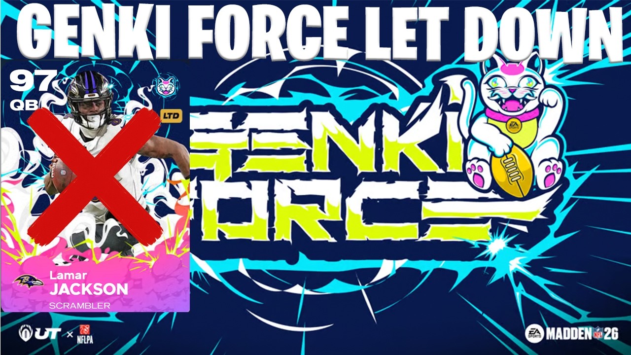 GENKI FORCE WAS A FILLER PROMO, BUT THIS WAS TERRIBLE @EAMaddenNFL