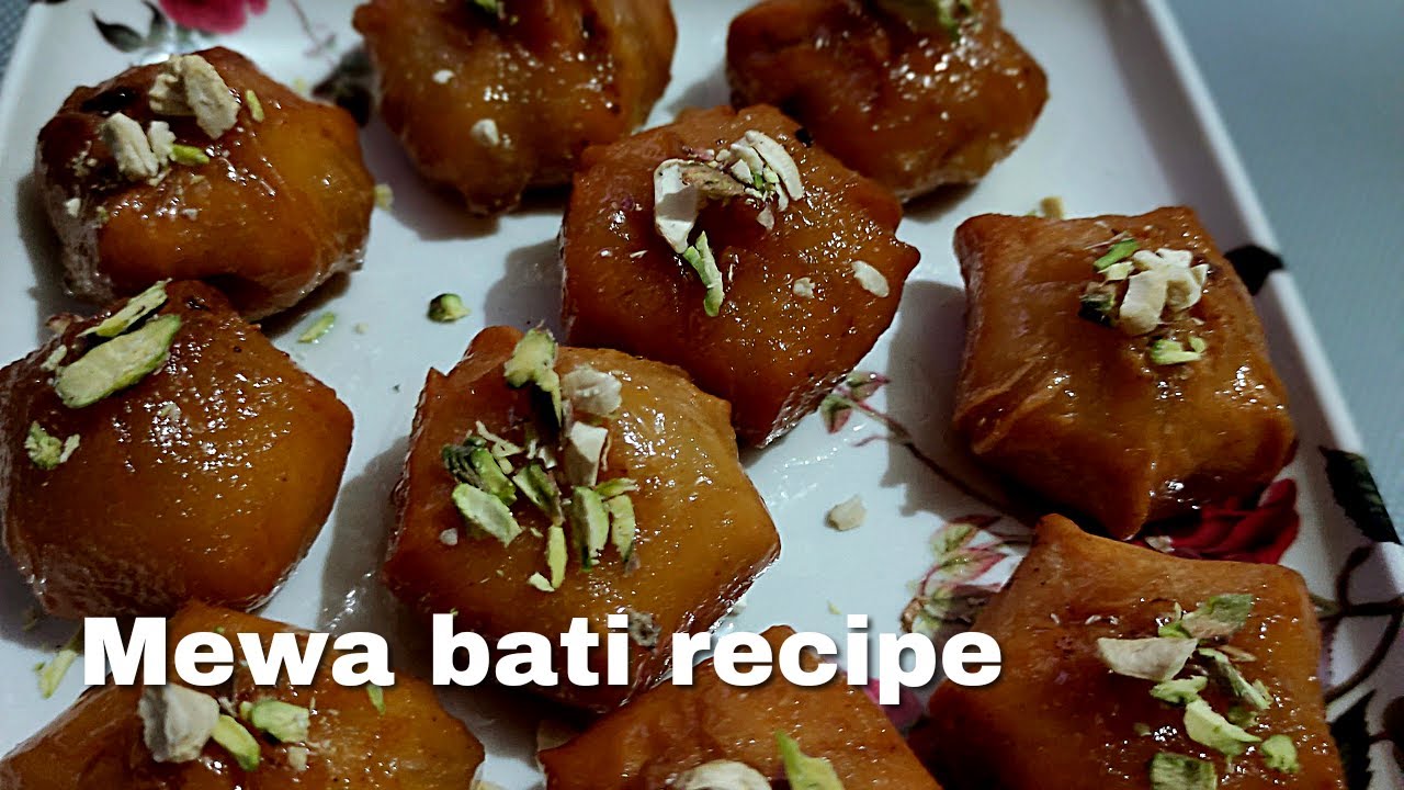 मेवा बाटी रेसिपी || mewa bati recipe||