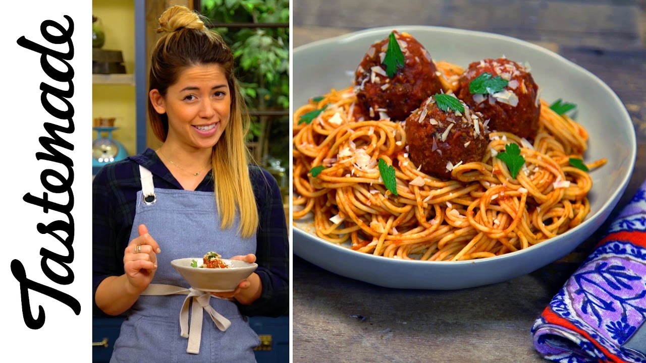 My Ex-boyfriend's Meatless Balls & Spaghetti l The Tastemakers-Molly Yeh