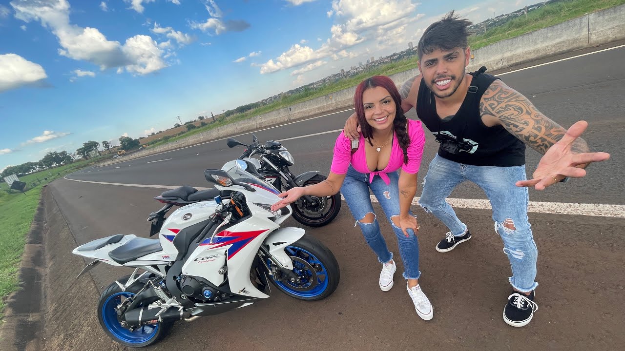 NOSSO PRIMEIRO ROLÊ JUNTOS DE MOTO * Xj6 Cbr 1000 *