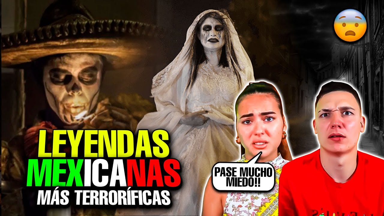 🇪🇸 MIS SOBRINOS REACCIONAN a LEYENDAS MEXICANAS mas ATERRADORAS😨🇲🇽 *quedan impactados*