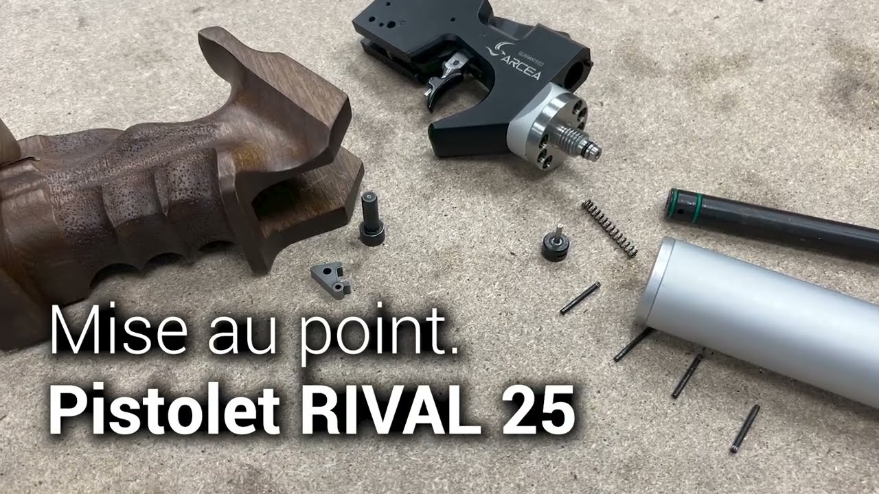 Mise au point du pistolet Rival 25