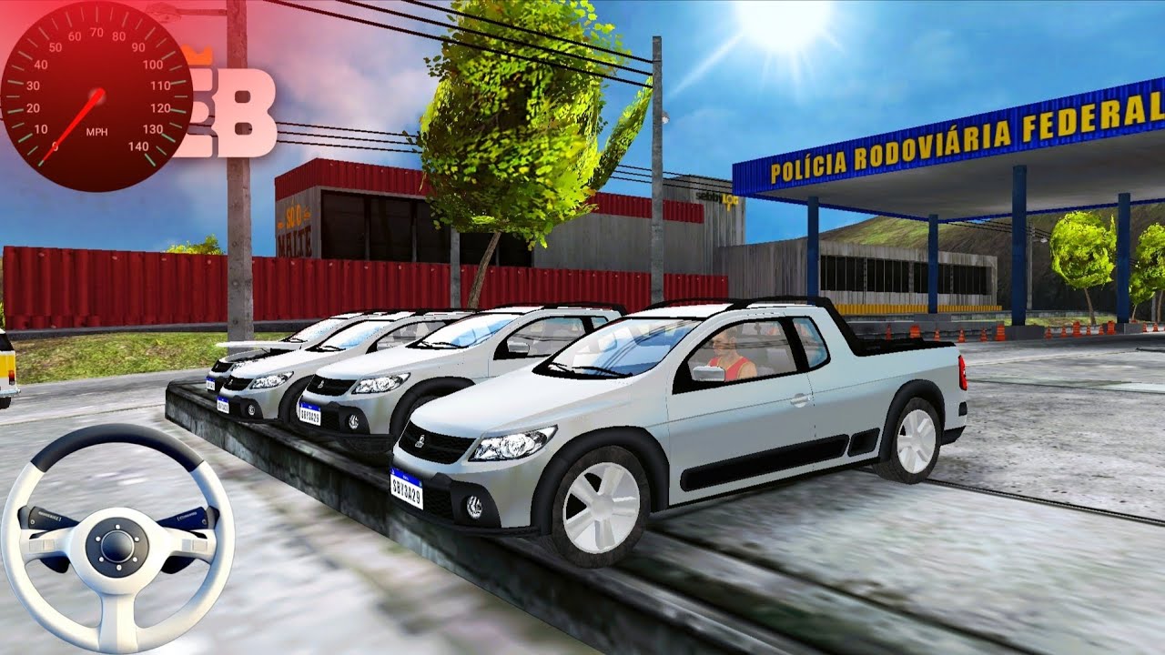 Rebaixados Eitle Brasil || Android Gameplay Video || Pickup Cars Police Lin