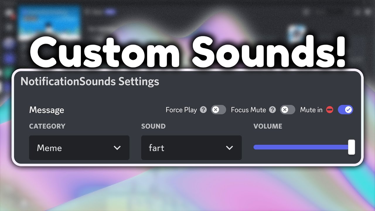 Custom Discord Notification Sounds!