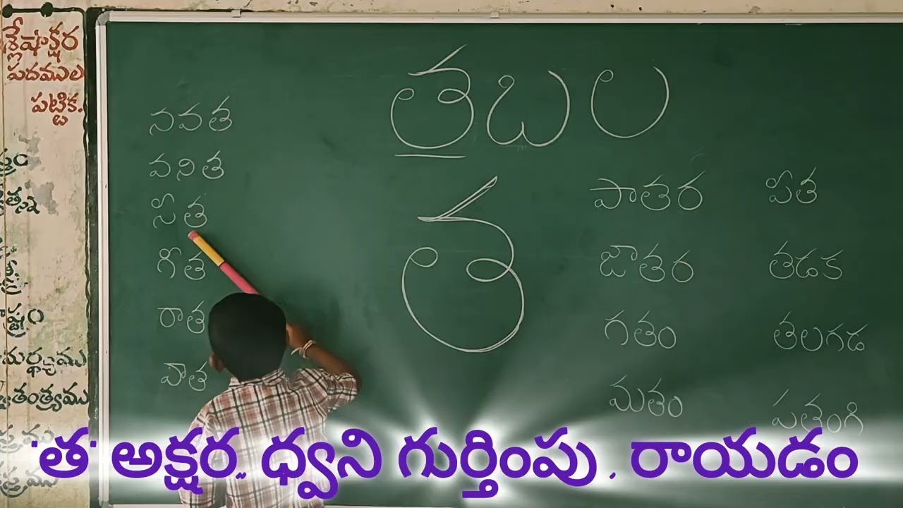 త అక్షర ధ్వని గుర్తింపు 