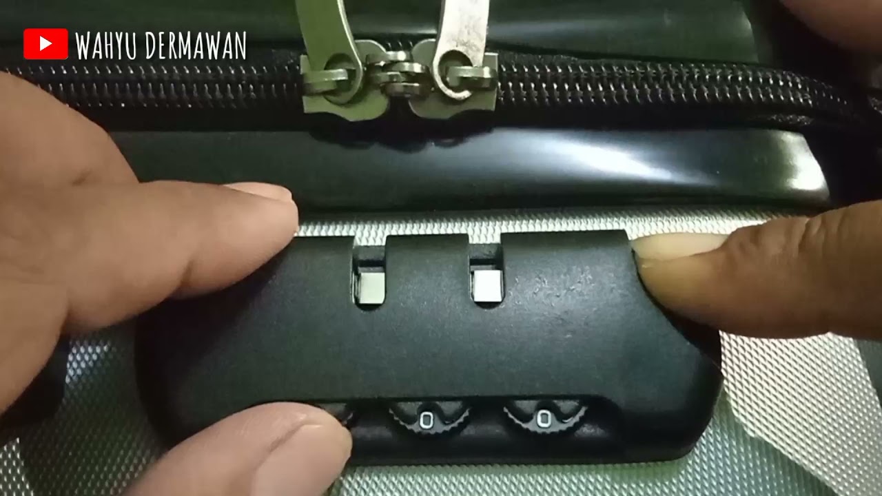 CARA MENGGANTI KODE KUNCI KOPER POLO