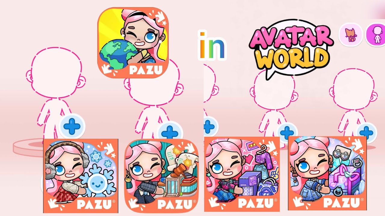 How To Make Avatarworld Update Logo💖 in Avatarworld #update #pazu #video