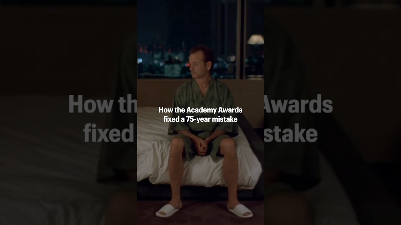 How the Academy Awards fixed a 75-year mistake