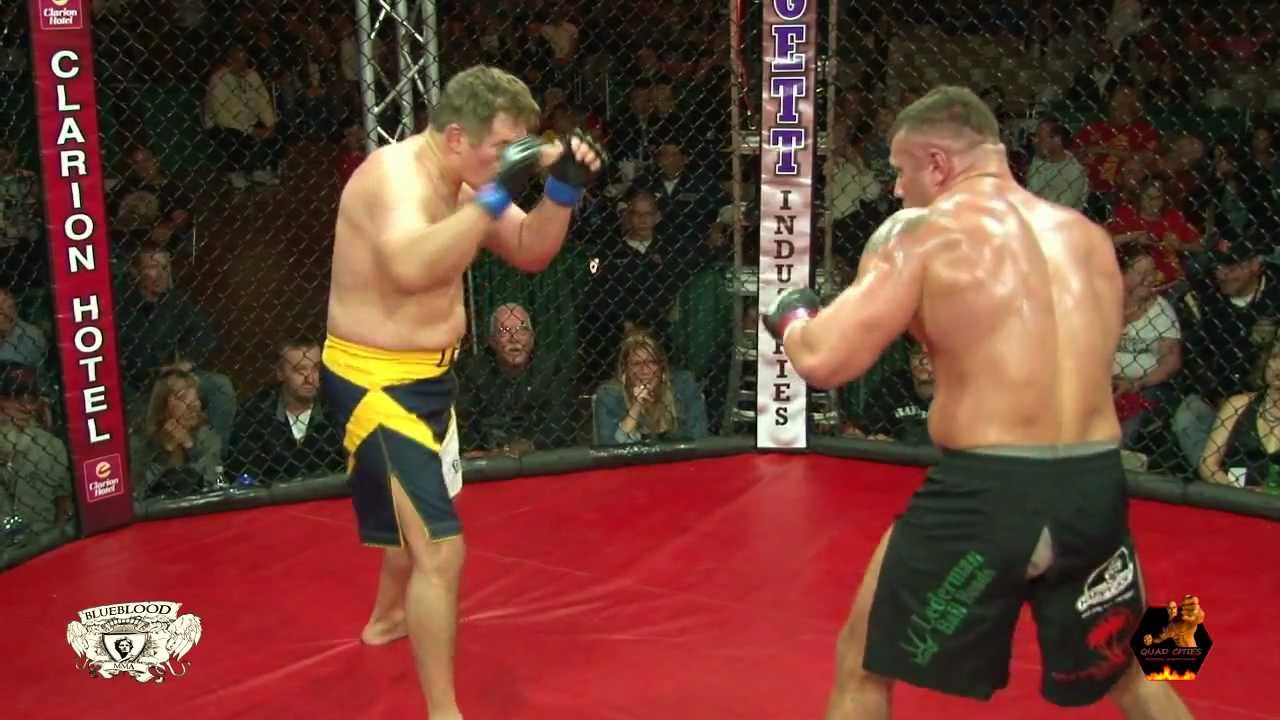 Fight Legends of the Quad Cities   Alex Rozman VS Dan Severn