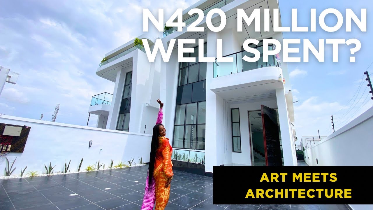 The Lekki Contemporary Masterpiece home for those who refuse to settle for less 