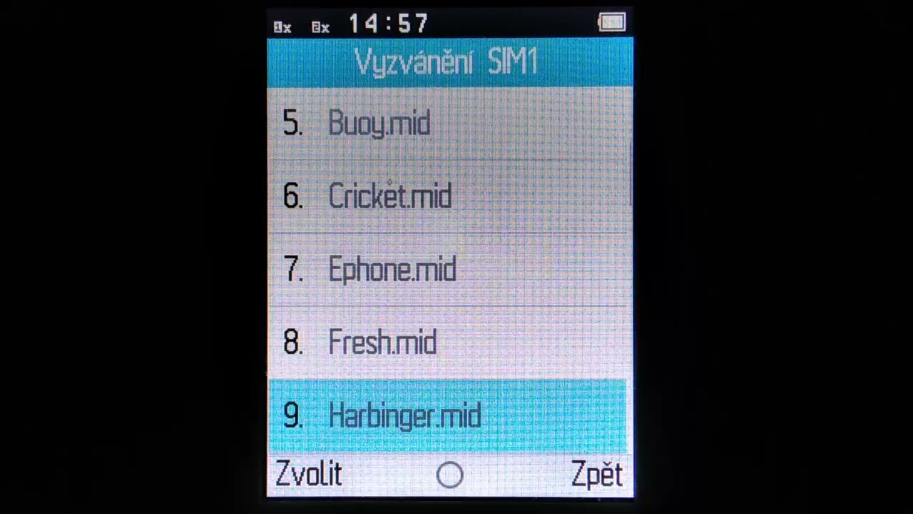 Alcatel One Touch 20.07D - Ringtones and SMS Tones