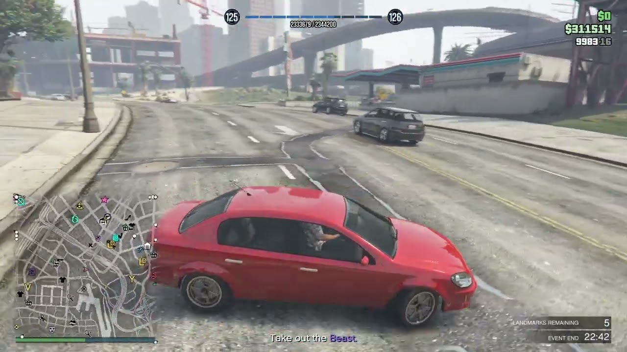 GTA V online dealing with another griefer
