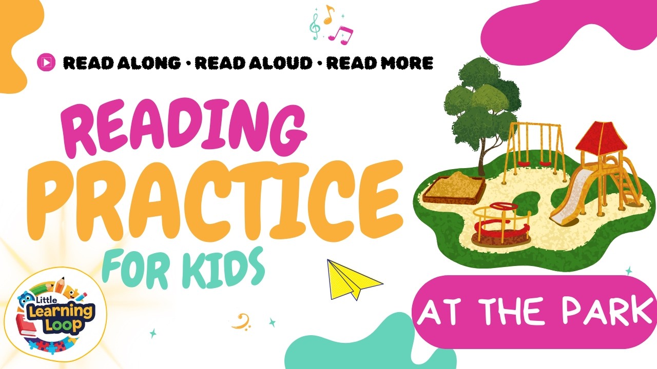 At The Park | Reading Practice for Kids | Sentence Reading for Grade 1 #kidslearning