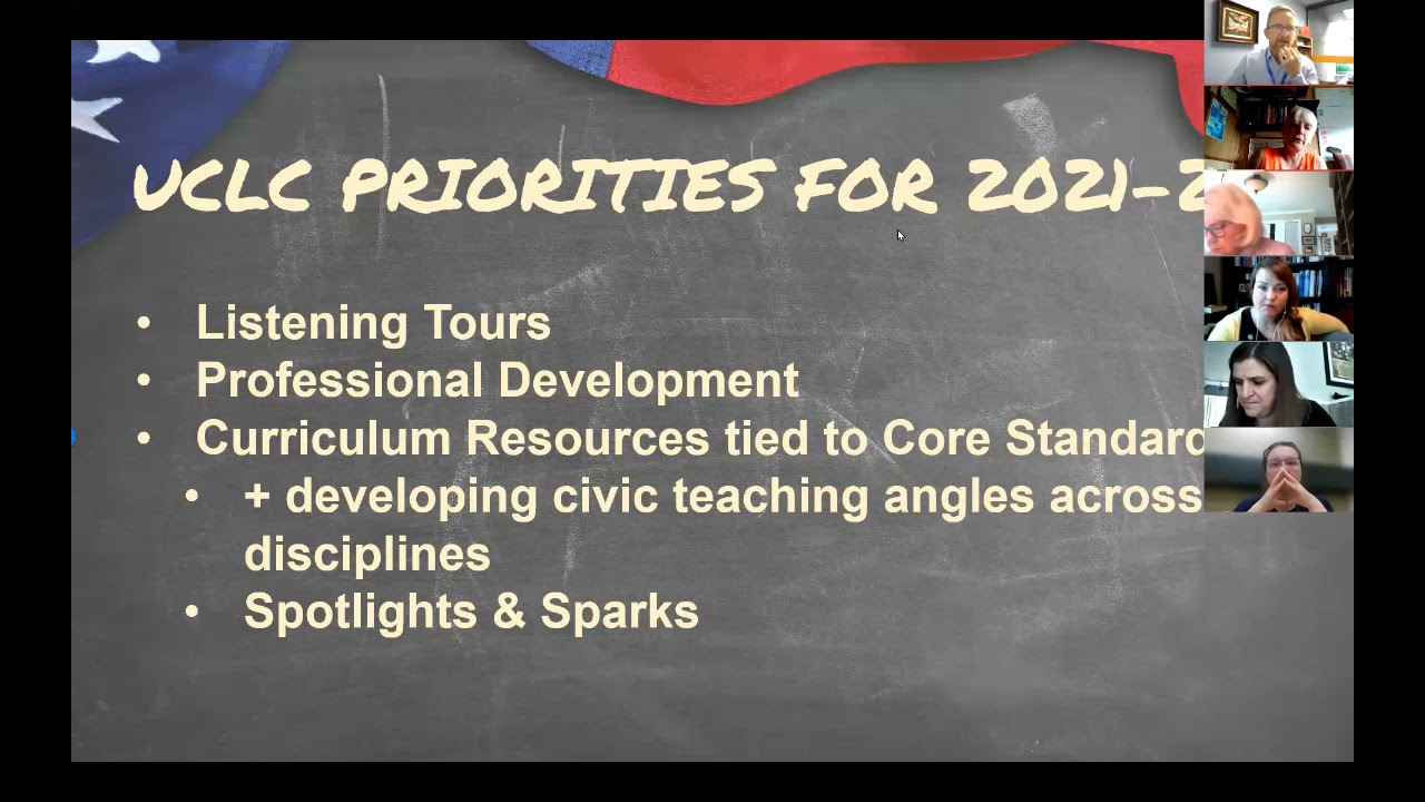 UCLC October 2021 Meeting Video