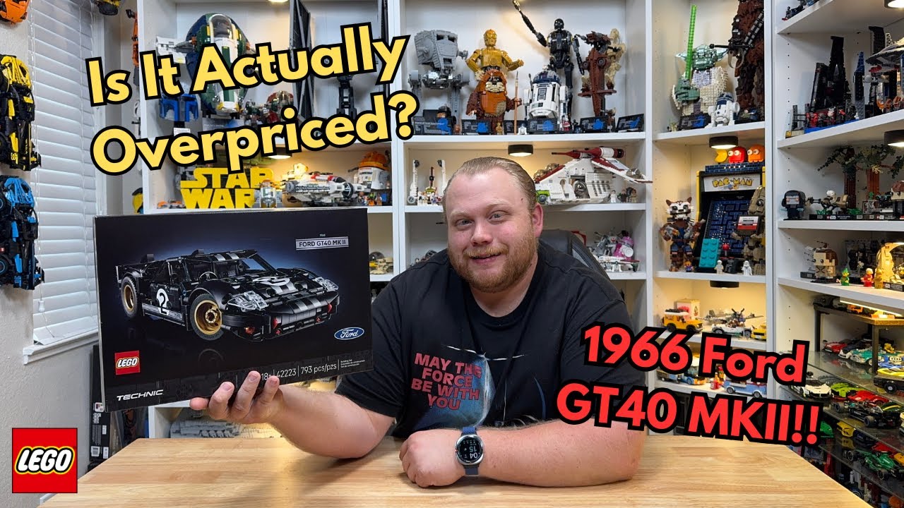Обзор набора Lego Technic 1966 Ford GT 40 MKII! (Действительно ли он переоценен?)