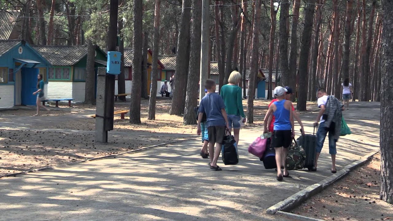 Заезд в лагерь Орлёнок первая смена 2014 года