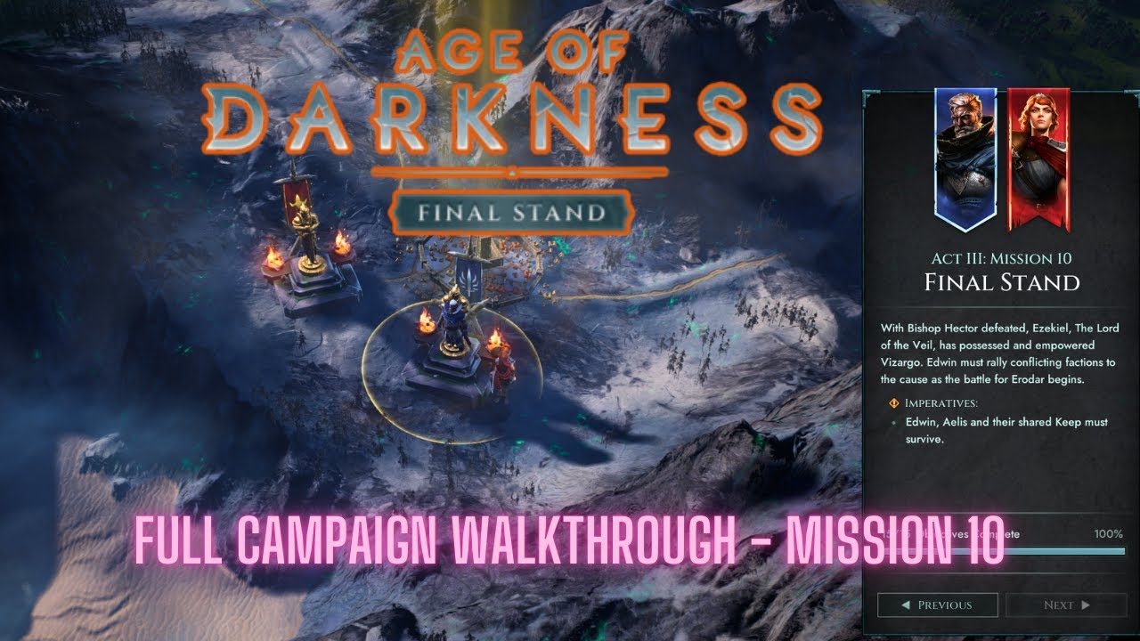 💥 Age of Darkness: Final Stand Mission 10 &mdash; Final Battle! Can We Conquer the Darkness?