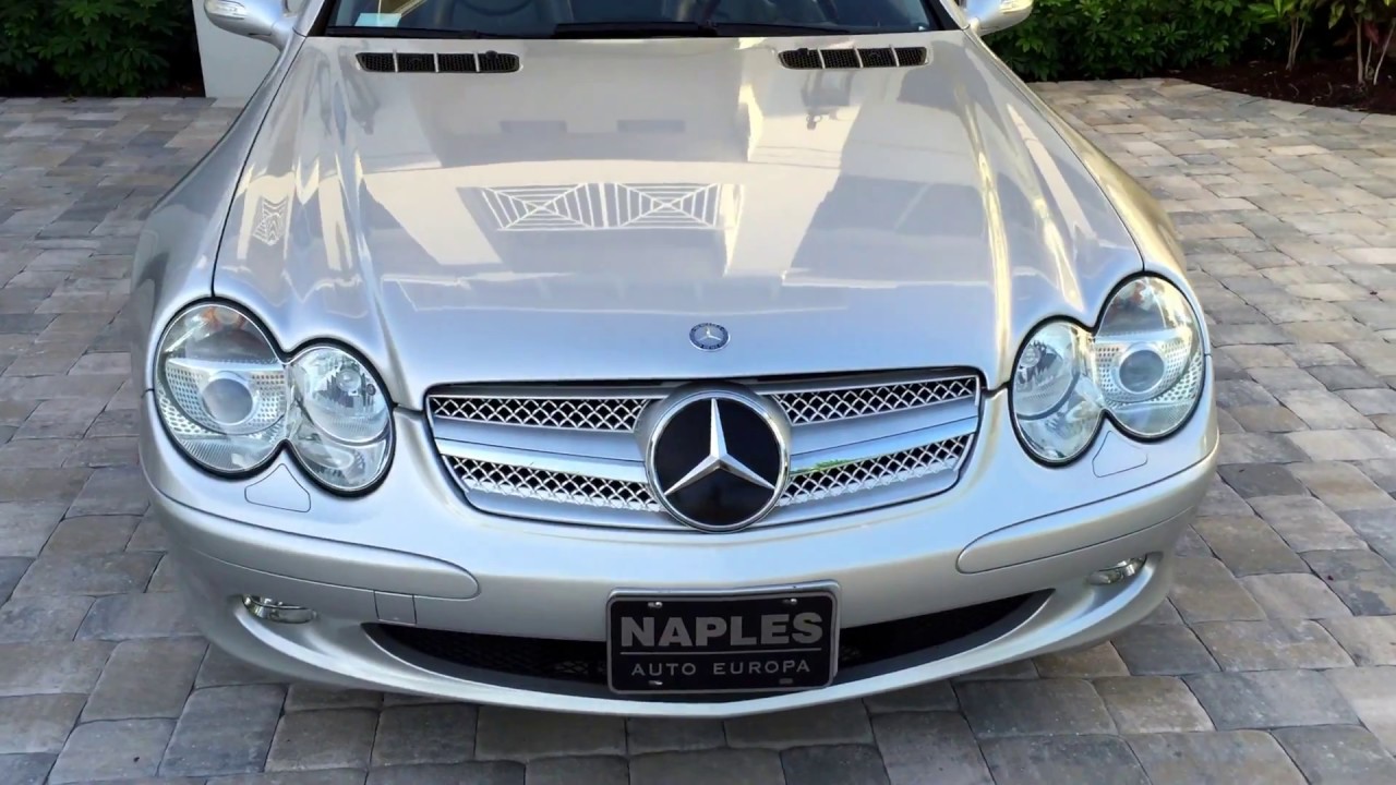 SOLD - 2004 Mercedes-Benz SL500 Roadster SOLD-