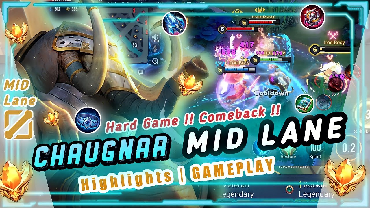 CHAUGNAR MID LANE | CHAUGNAR BUILD MAGIC - ARENA OF VALOR