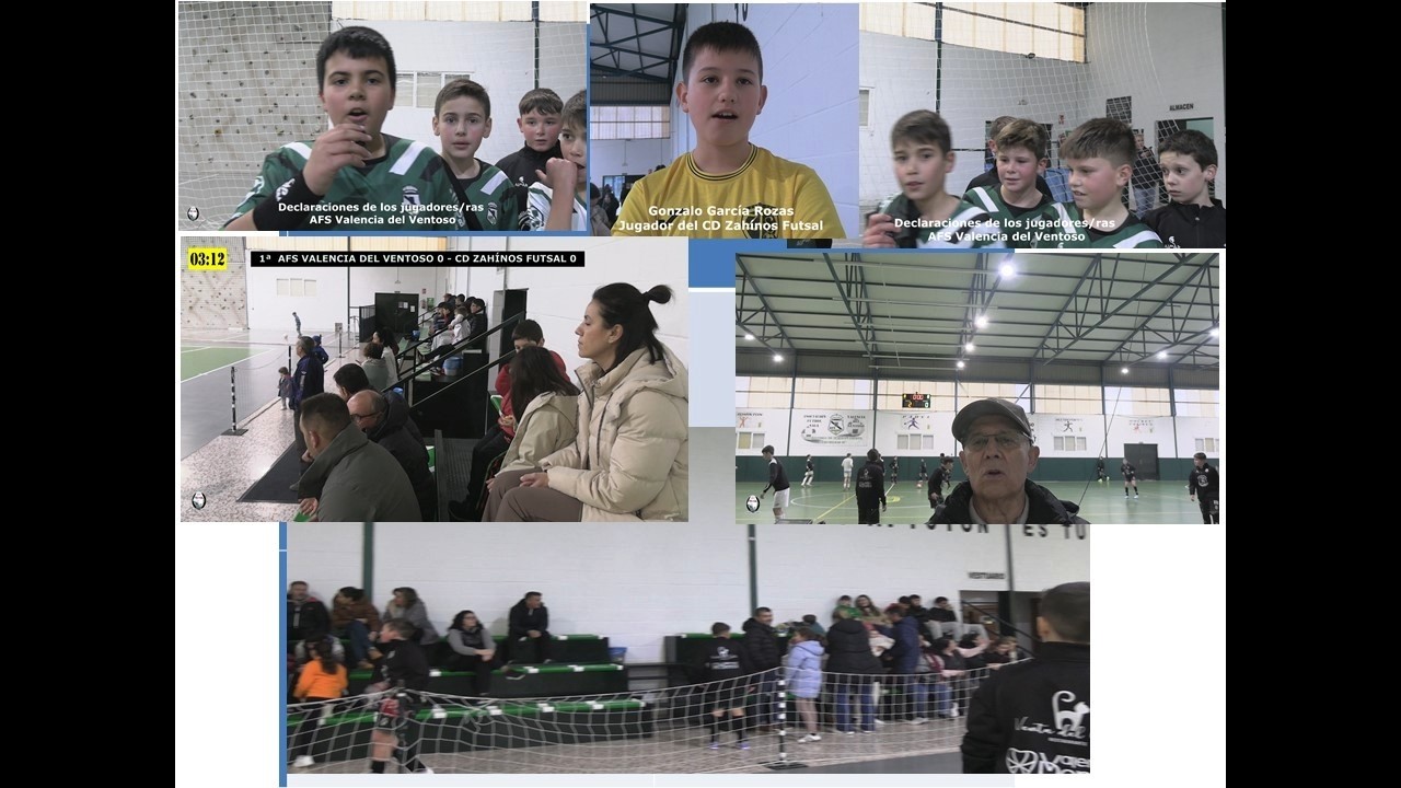 F SALA ALEVÍN  AFS VALENCIA  DEL VENTOSO - CD ZAHÍNOS FUTSAL  (06-02-2026)