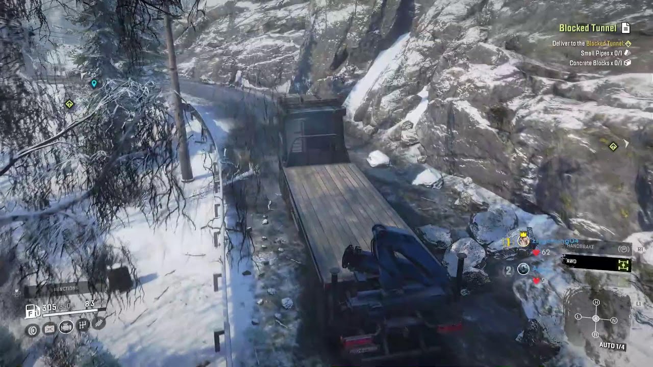 Snow Runner PS5 Gameplay